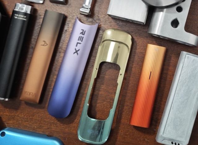 RELX-Grade Dual-Color Gradient Anodized Vape Shell